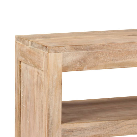 Tv-meubel 90x30x55 cm massief acaciahout lichtbruin MeubelReus