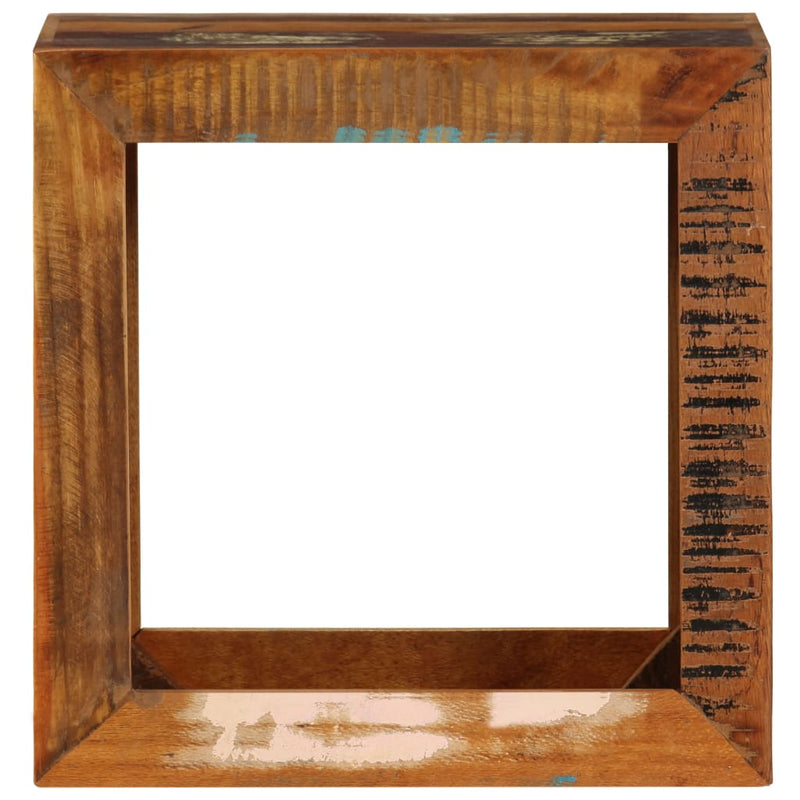 Kruk 40x30x40 cm massief gerecycled hout MeubelReus
