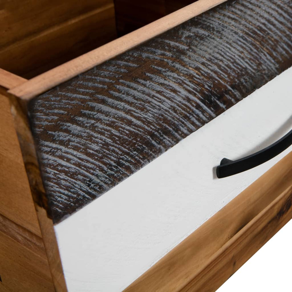 Salontafel 90x50x37,5 cm massief acaciahout MeubelReus