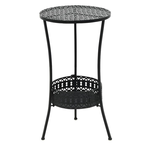 Bistrotafel 40x70 cm metaal zwart MeubelReus