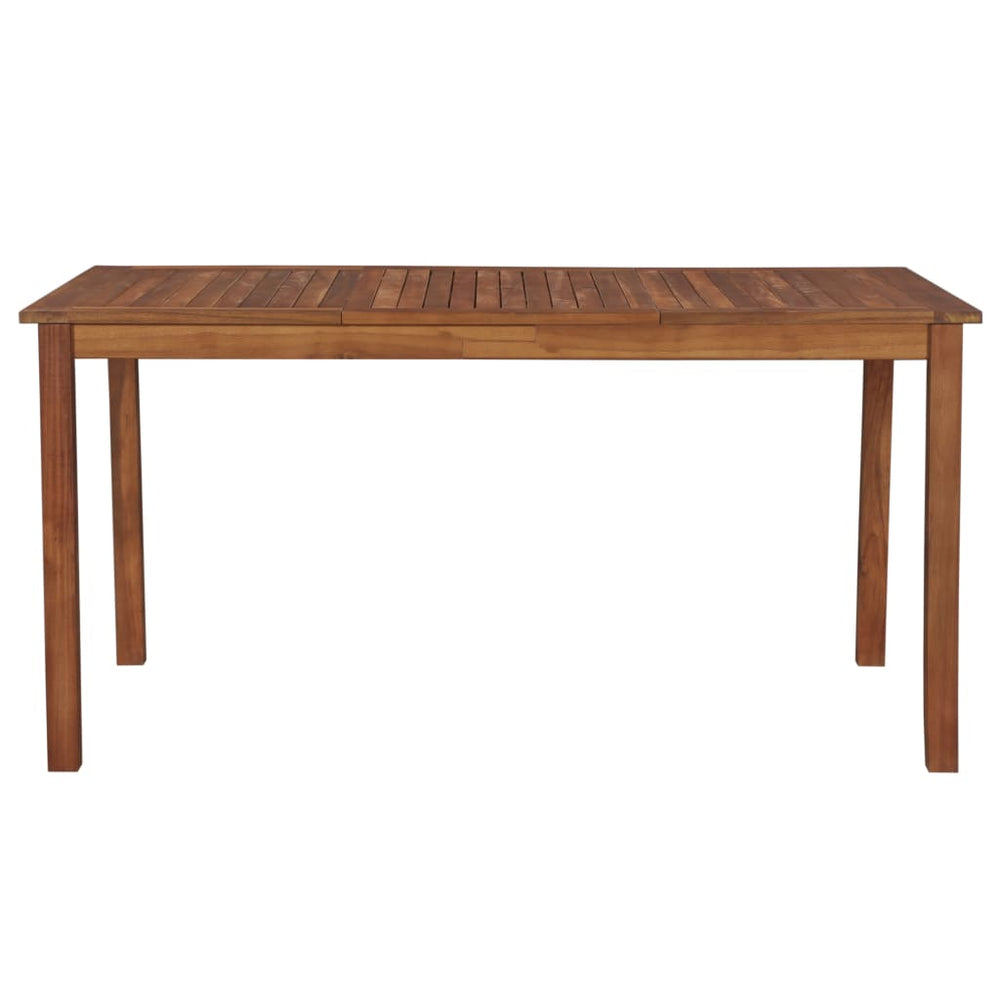 Tuintafel 150x90x74 cm massief acaciahout MeubelReus