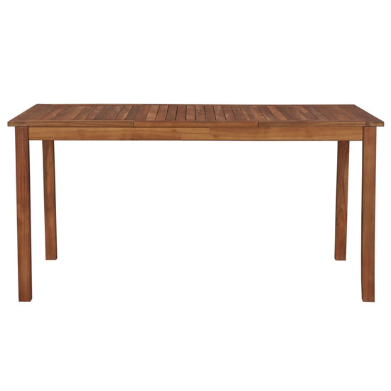 Tuintafel 150x90x74 cm massief acaciahout MeubelReus