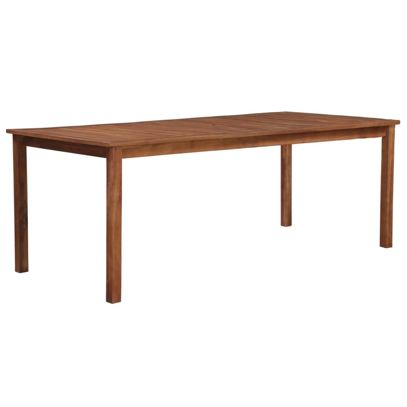 Tuintafel 200x100x74 cm massief acaciahout MeubelReus