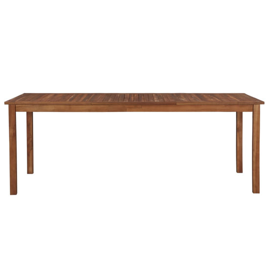 Tuintafel 200x100x74 cm massief acaciahout MeubelReus