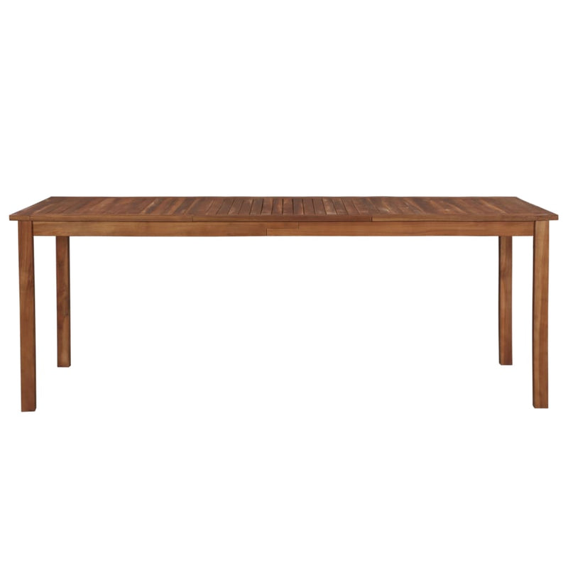 Tuintafel 200x100x74 cm massief acaciahout MeubelReus