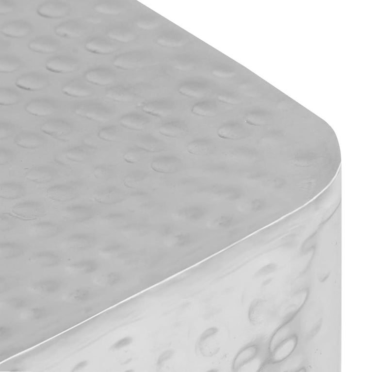 Salontafel 2 st aluminium zilver MeubelReus