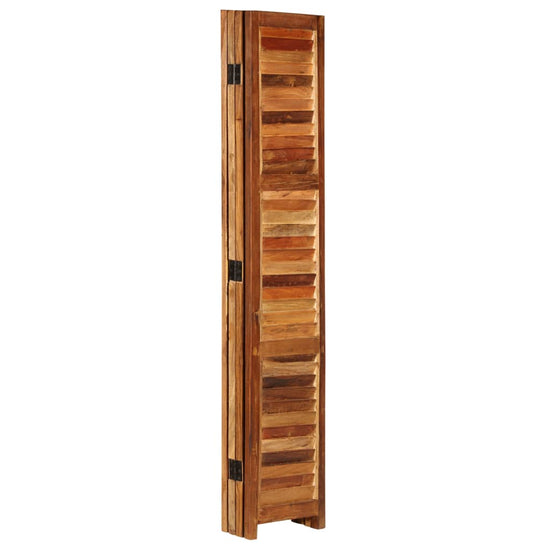 Kamerscherm 170 cm massief gerecycled hout MeubelReus