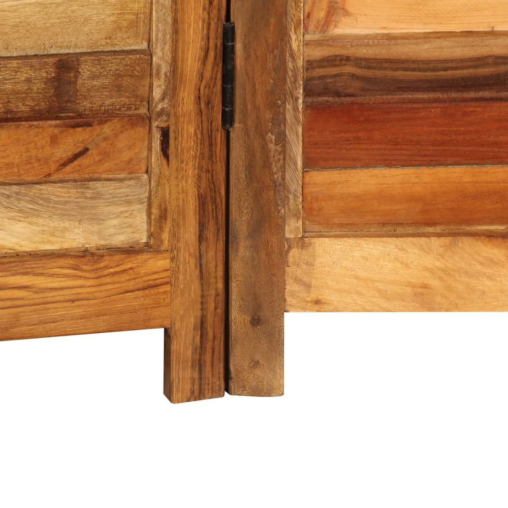 Kamerscherm 170 cm massief gerecycled hout MeubelReus