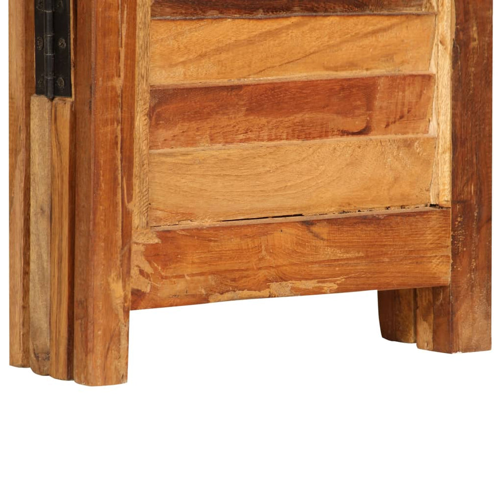 Kamerscherm 170 cm massief gerecycled hout MeubelReus