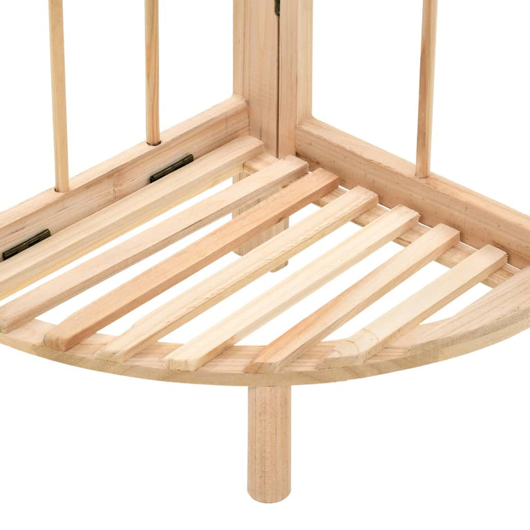 Hoekschap 27x27x110 cm cederhout