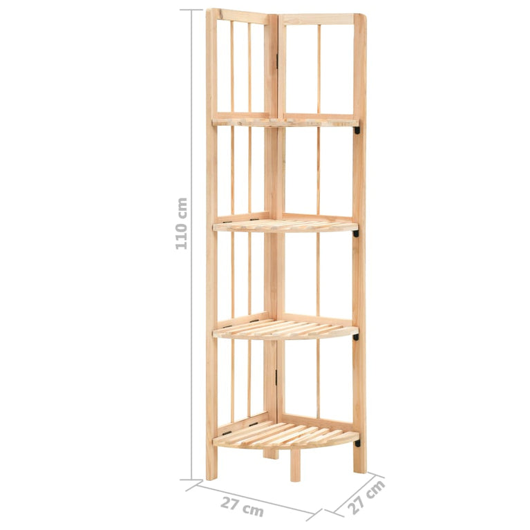 Hoekschap 27x27x110 cm cederhout
