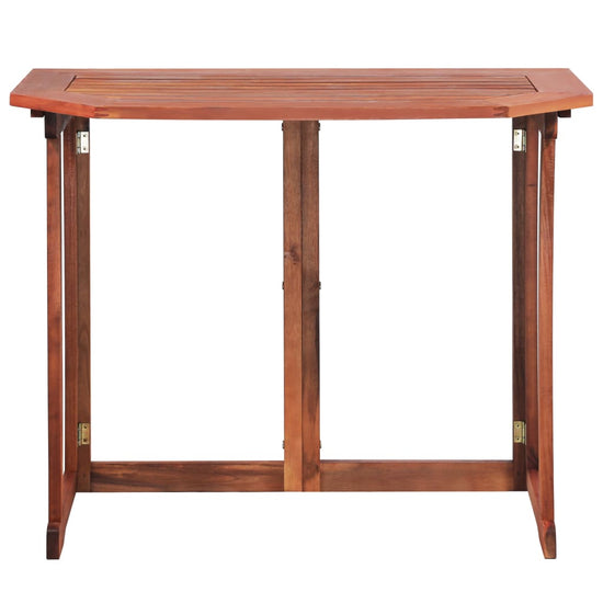 Bistrotafel 90x50x75 cm massief acaciahout MeubelReus