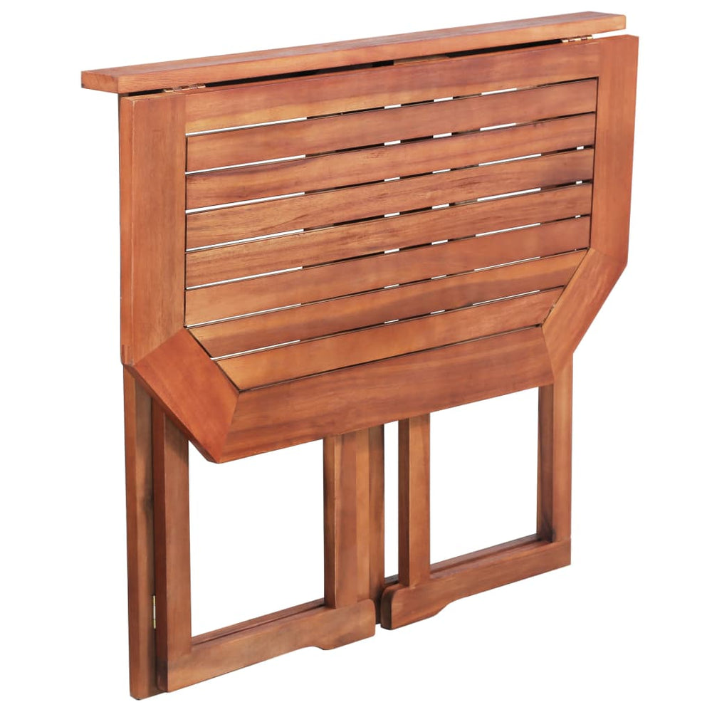 Bistrotafel 90x50x75 cm massief acaciahout MeubelReus