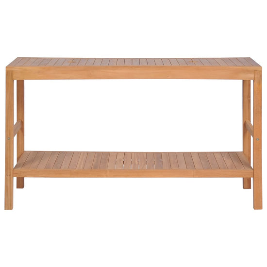 Badkamer wastafelkast 132x45x75 cm massief teakhout MeubelReus