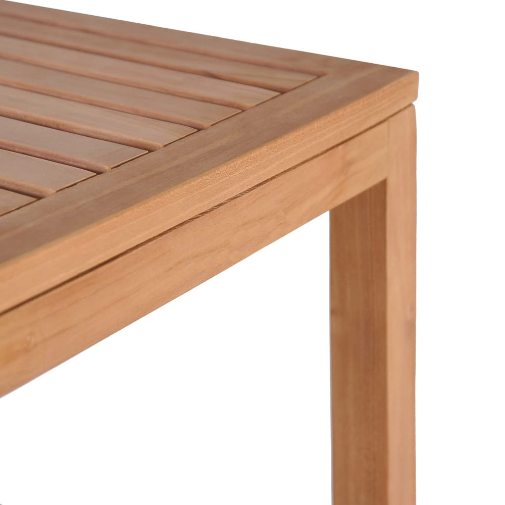 Badkamer opbergrek 4-laags 42x42x165 cm massief teakhout MeubelReus