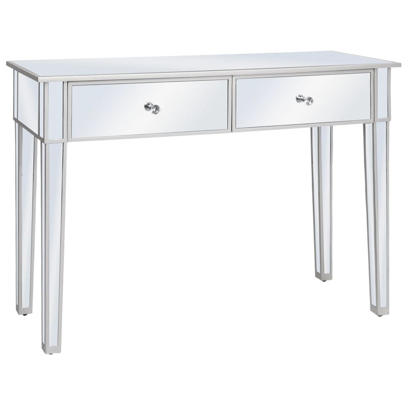 Wandtafel gespiegeld 106,5x38x76,5 cm MDF en glas MeubelReus