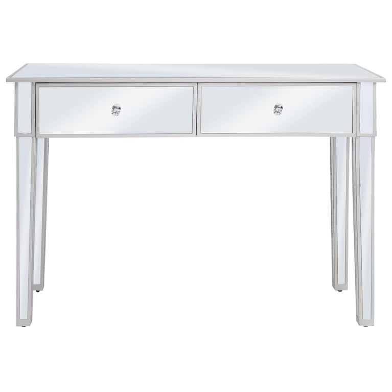 Wandtafel gespiegeld 106,5x38x76,5 cm MDF en glas MeubelReus
