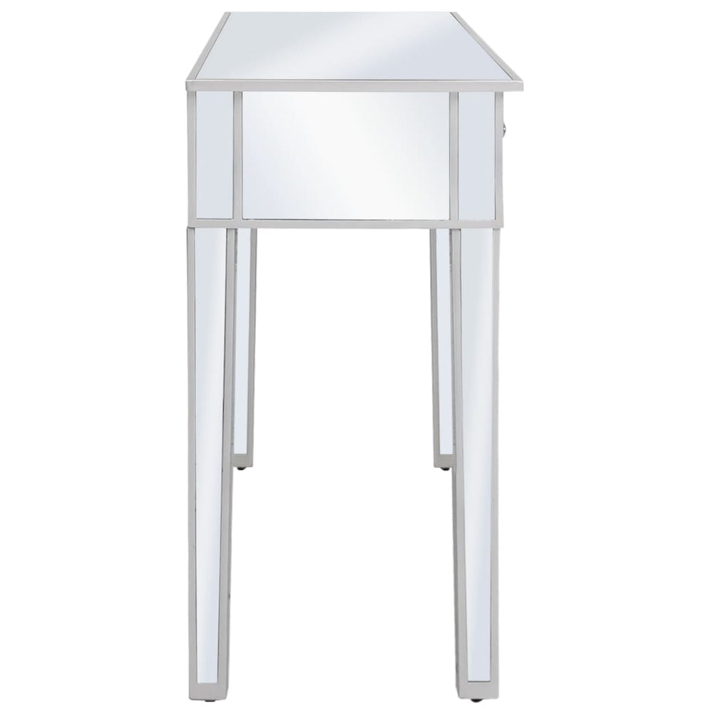Wandtafel gespiegeld 106,5x38x76,5 cm MDF en glas MeubelReus