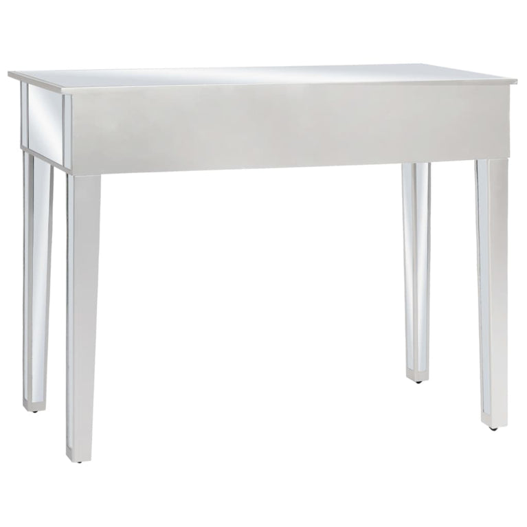 Wandtafel gespiegeld 106,5x38x76,5 cm MDF en glas MeubelReus
