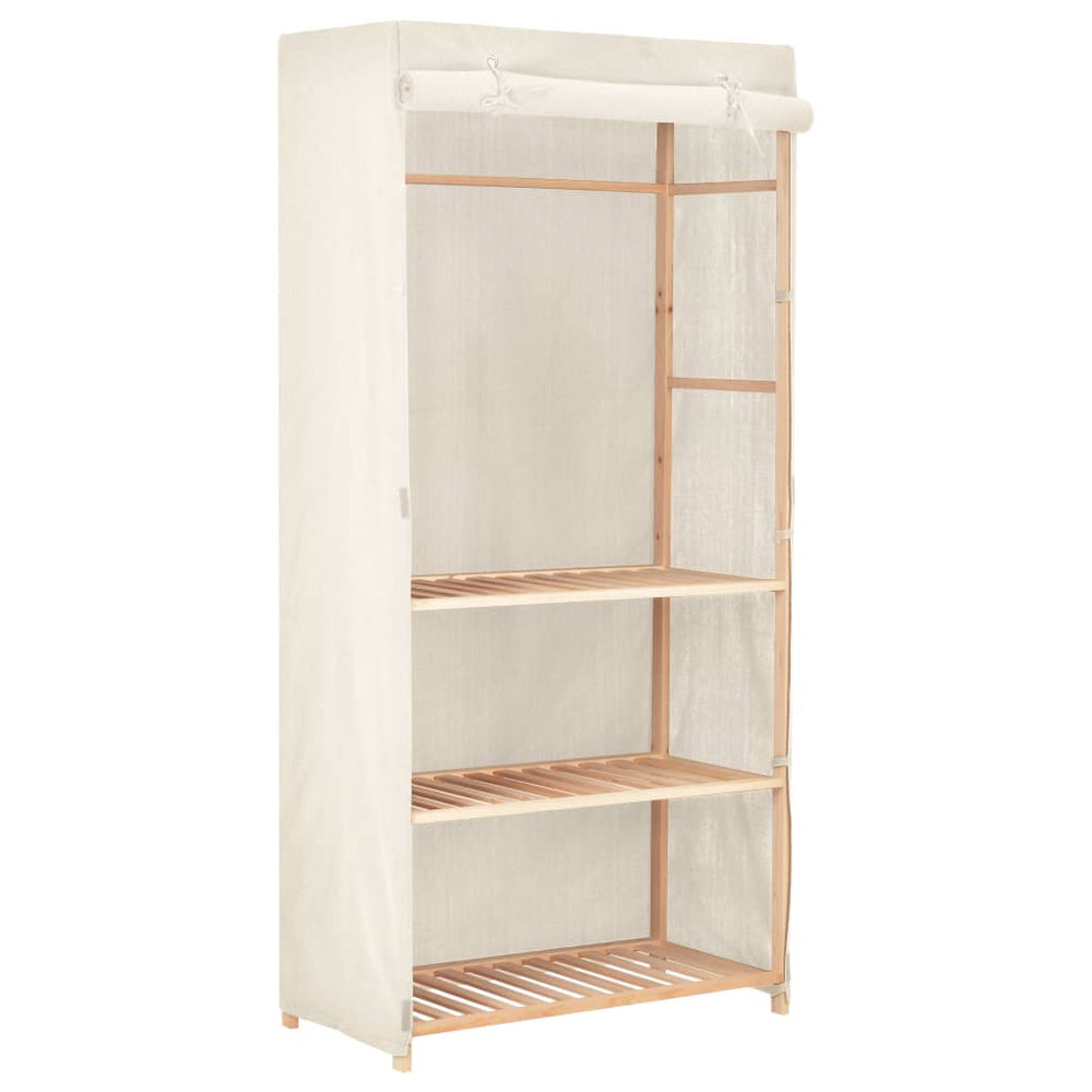 Kledingkast 3-laags 79x40x170 cm MeubelReus