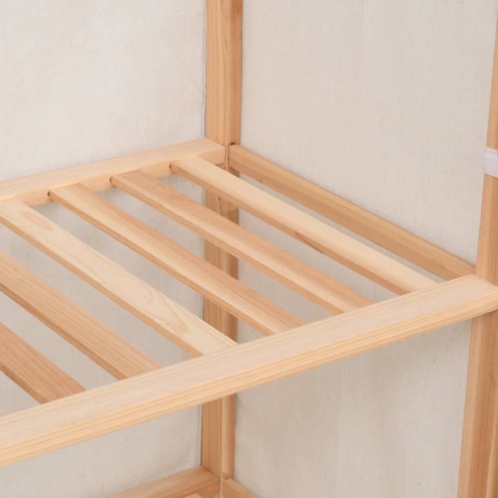 Kledingkast 3-laags 79x40x170 cm MeubelReus