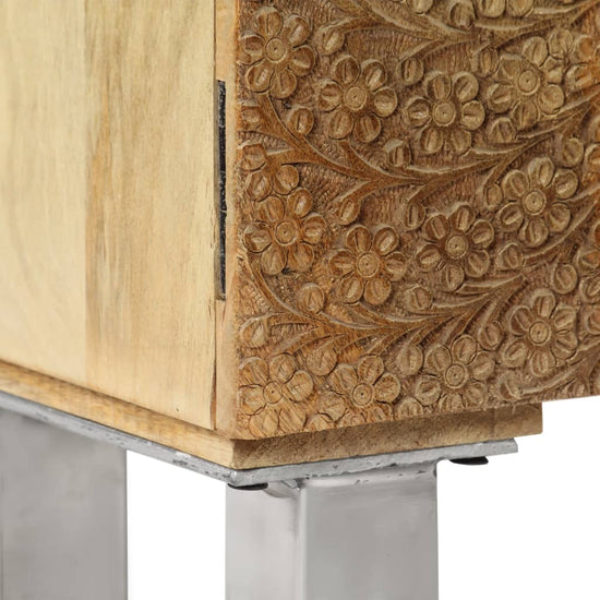 Tv-meubel 118x30x45 cm massief mangohout MeubelReus