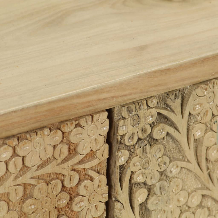 Tv-meubel 118x30x45 cm massief mangohout MeubelReus