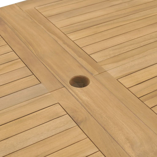 Tuintafel verlengbaar 180-280x100x75 cm massief teakhout MeubelReus