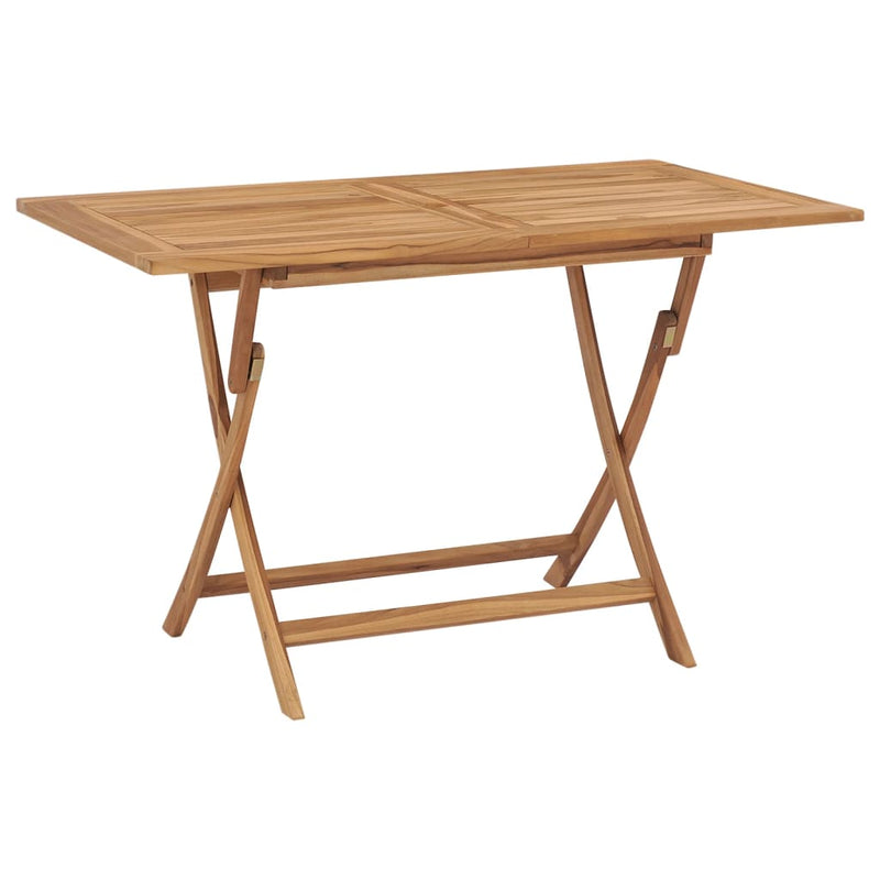 Tuintafel inklapbaar 120x70x75 cm massief teakhout MeubelReus