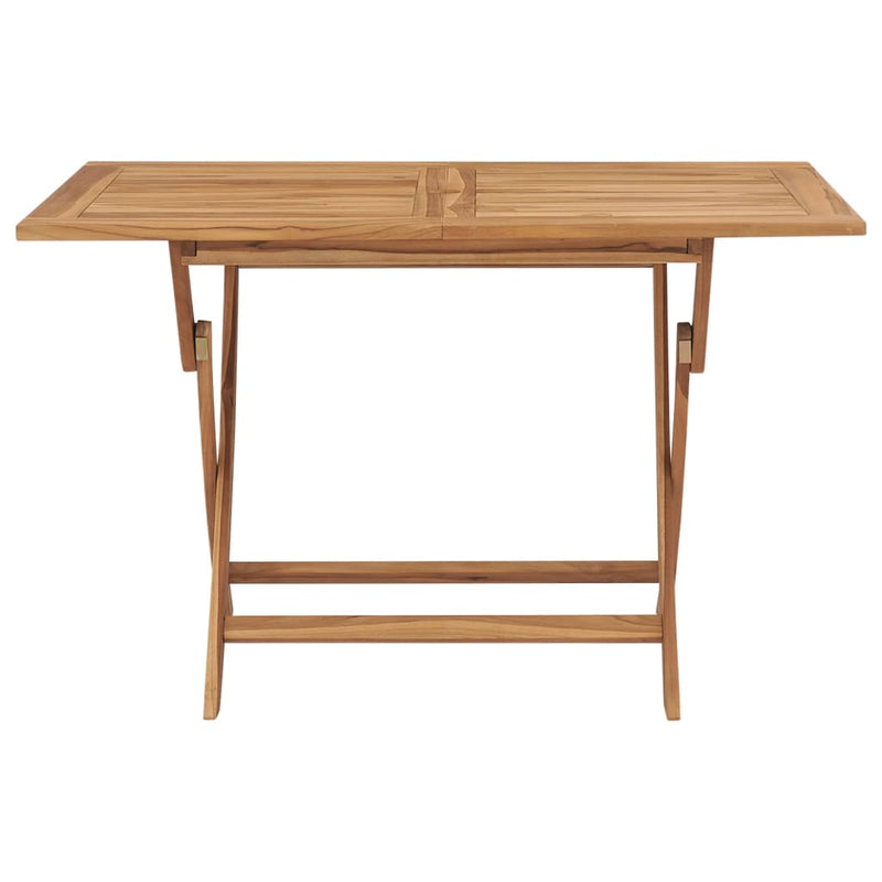 Tuintafel inklapbaar 120x70x75 cm massief teakhout MeubelReus