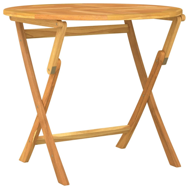 Tuintafel inklapbaar 85x76 cm massief teakhout MeubelReus