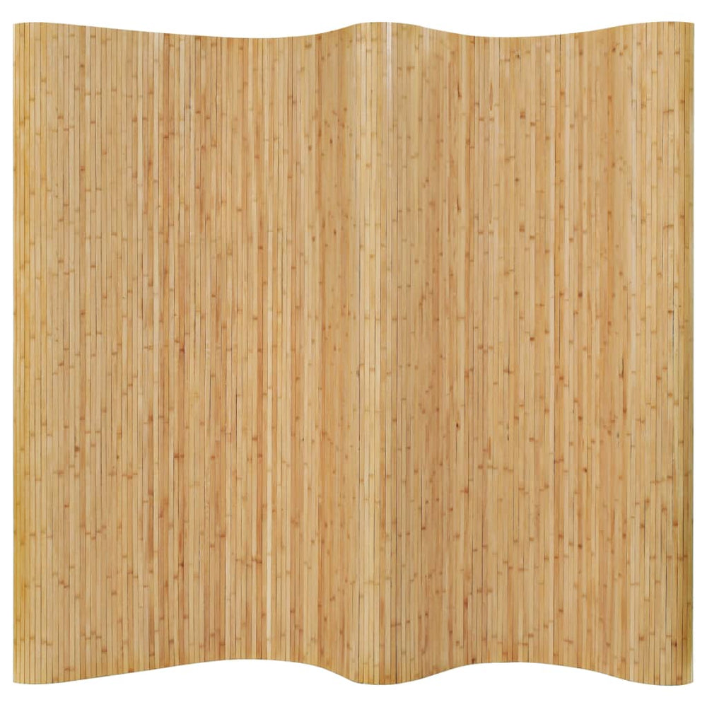 Kamerscherm 250x165 cm bamboe natuurlijk MeubelReus