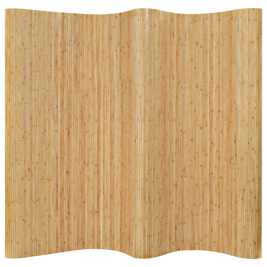 Kamerscherm 250x165 cm bamboe natuurlijk MeubelReus