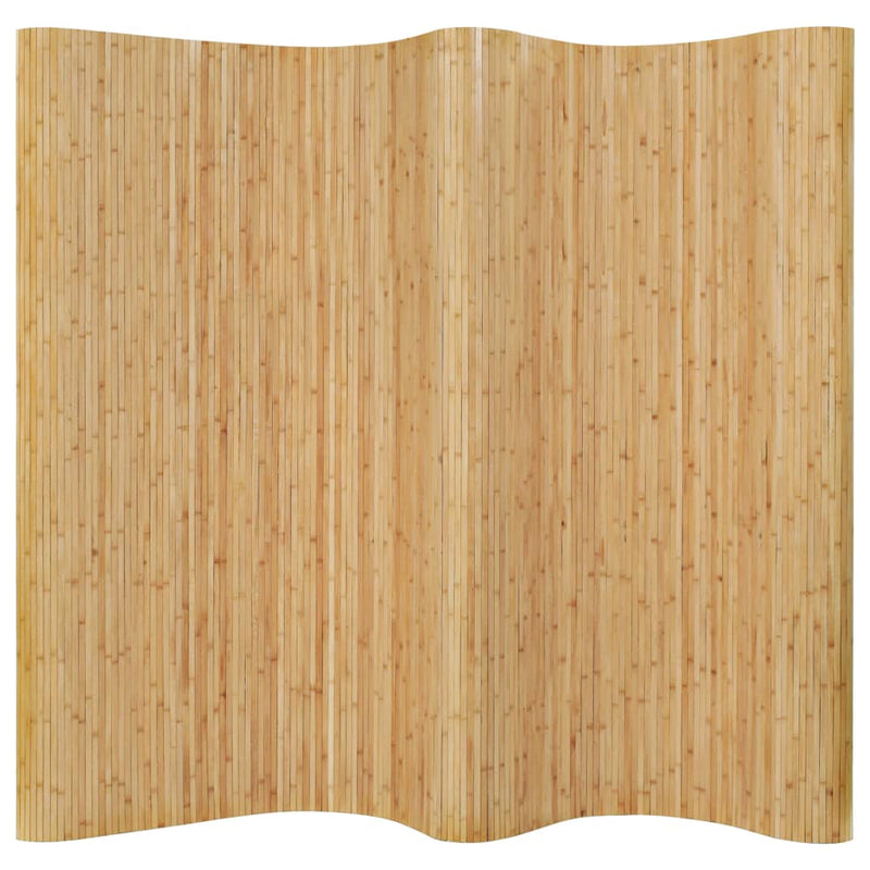 Kamerscherm 250x165 cm bamboe natuurlijk MeubelReus