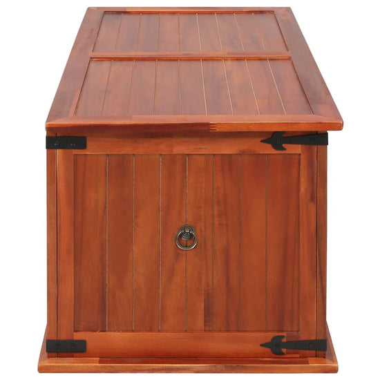 Opbergkist 79x34x32 cm massief acaciahout MeubelReus