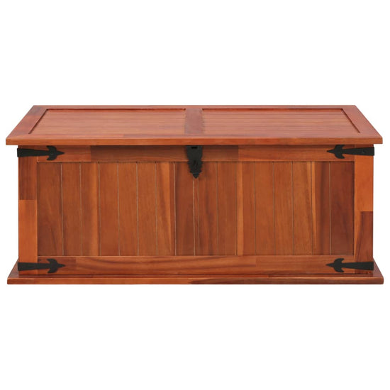 Opbergkist 90x45x40 cm massief acaciahout MeubelReus