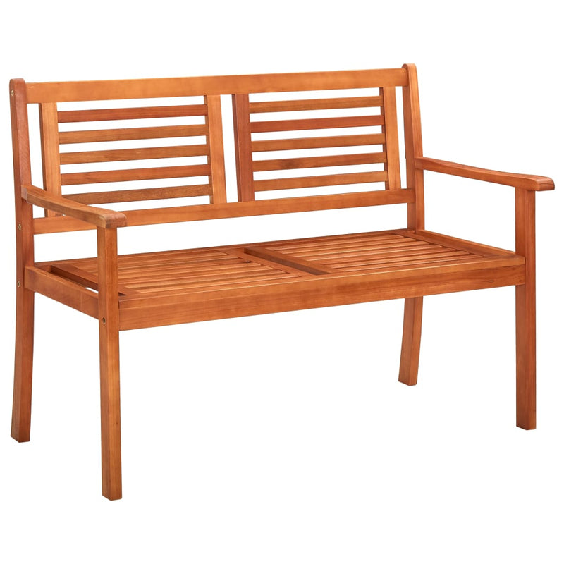 Tweezits tuinbank 120 cm massief eucalyptushout MeubelReus