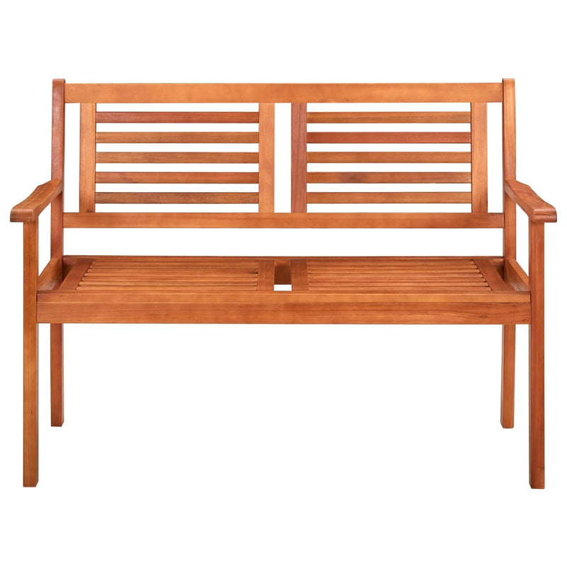 Tweezits tuinbank 120 cm massief eucalyptushout MeubelReus