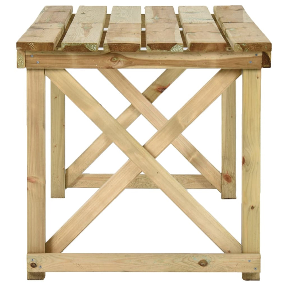 Tuintafel 160x79x75 cm hout MeubelReus