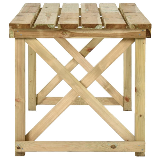 Tuintafel 160x79x75 cm hout MeubelReus