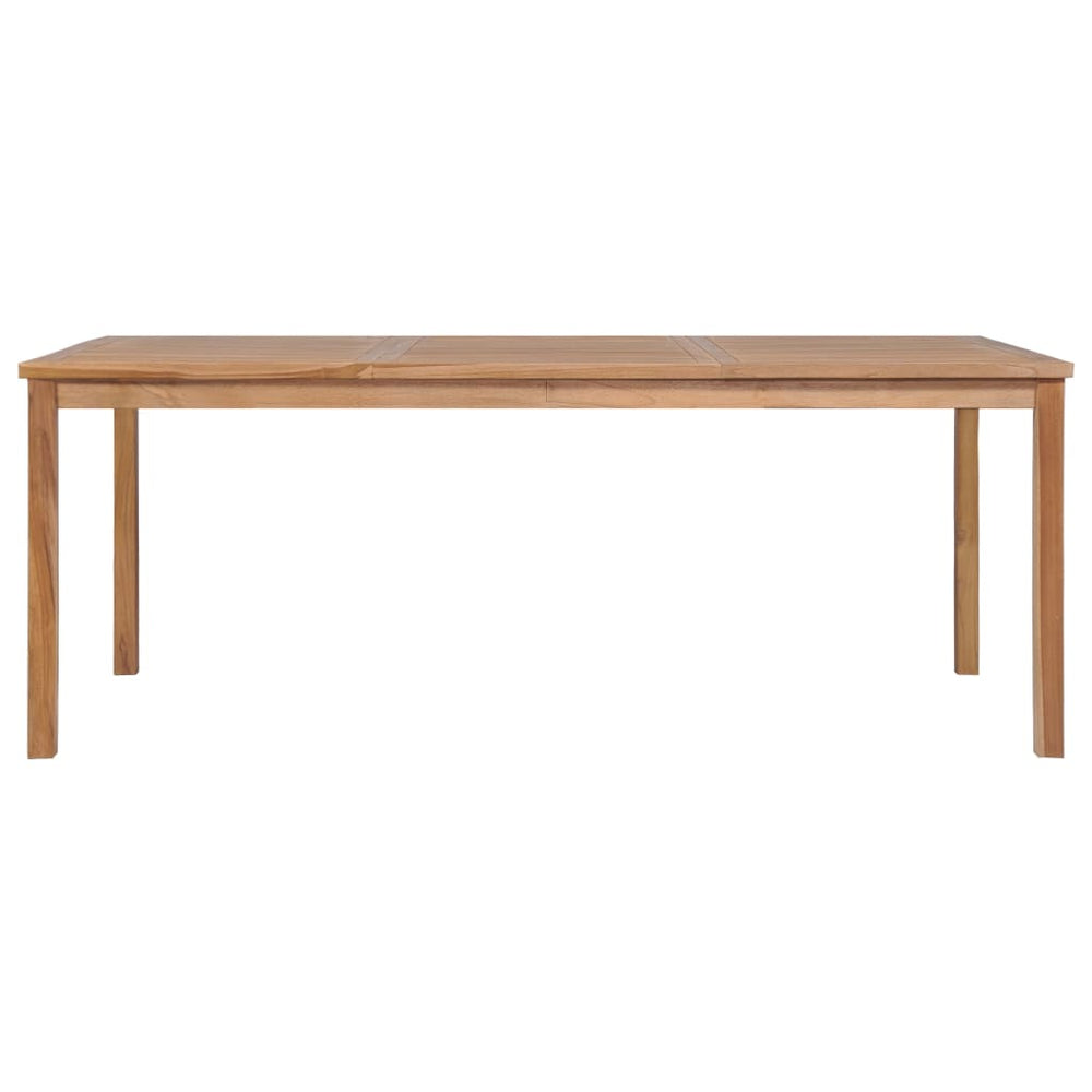Tuintafel 200x100x77 cm massief teakhout MeubelReus