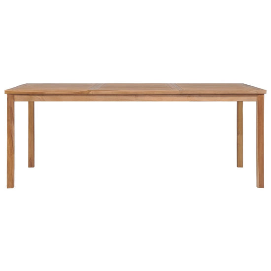 Tuintafel 200x100x77 cm massief teakhout MeubelReus