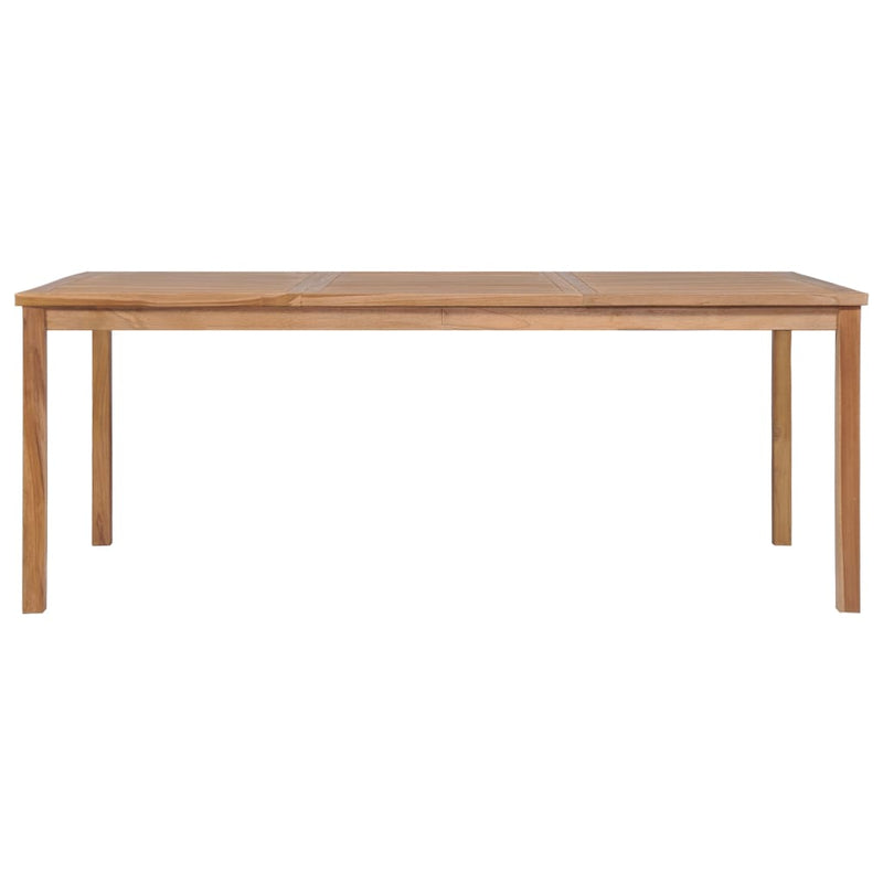 Tuintafel 200x100x77 cm massief teakhout MeubelReus