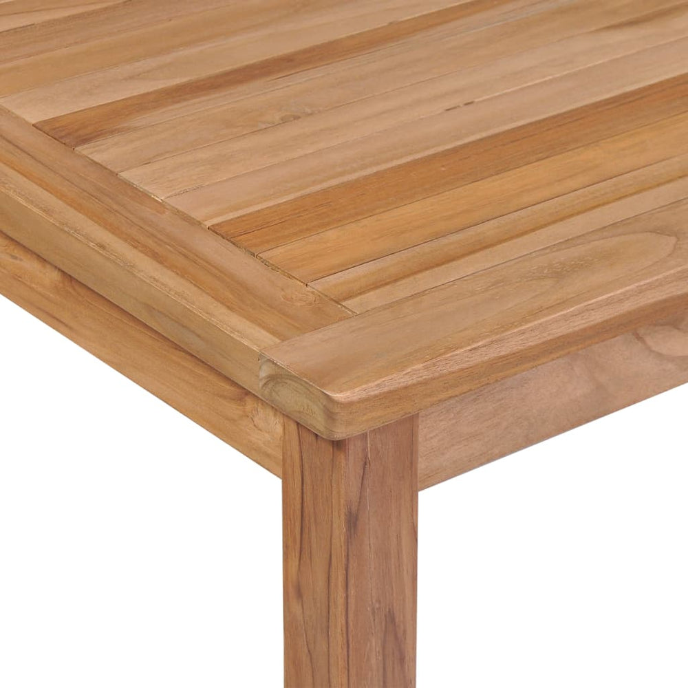 Tuintafel 200x100x77 cm massief teakhout MeubelReus