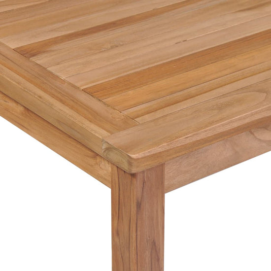 Tuintafel 200x100x77 cm massief teakhout MeubelReus