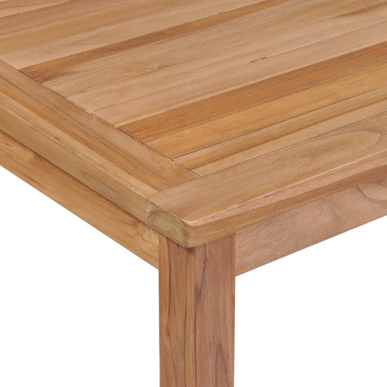Tuintafel 200x100x77 cm massief teakhout MeubelReus