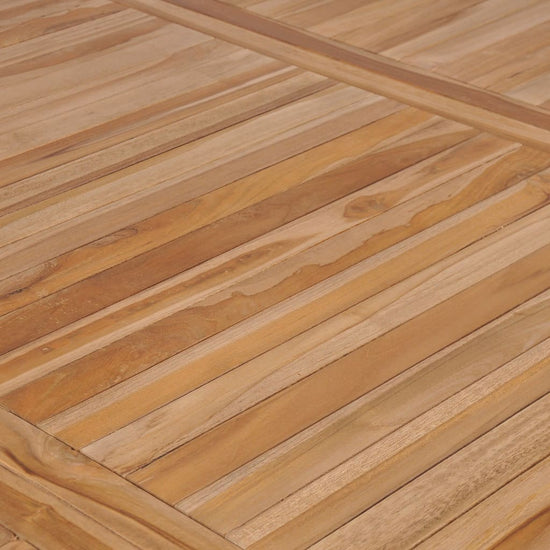 Tuintafel 200x100x77 cm massief teakhout MeubelReus