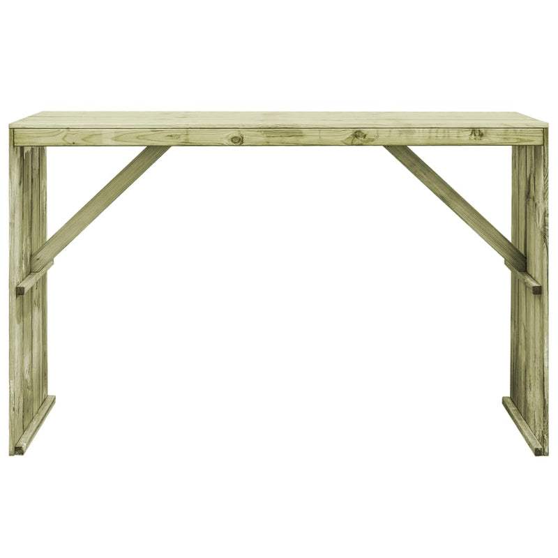 Bartafel 170x60x110 cm geïmpregneerd grenenhout MeubelReus