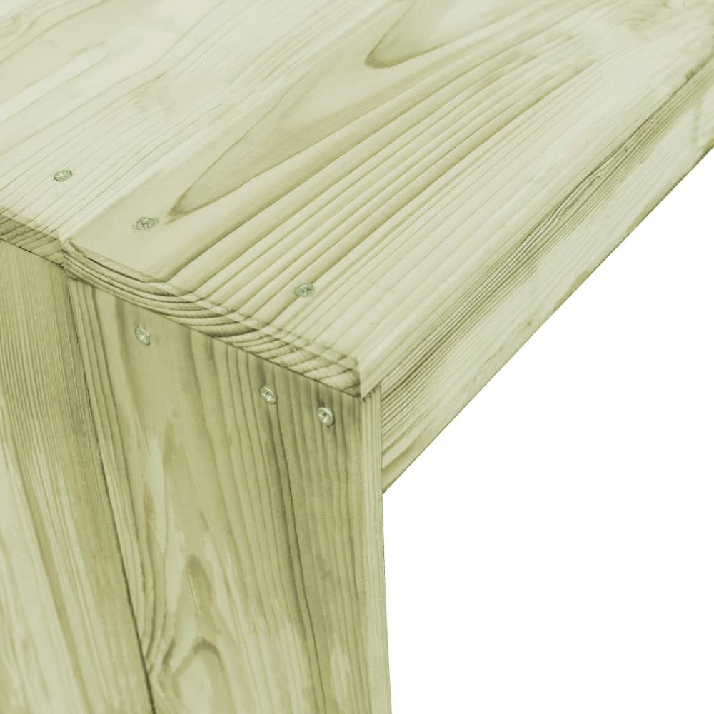 Bartafel 170x60x110 cm geïmpregneerd grenenhout MeubelReus