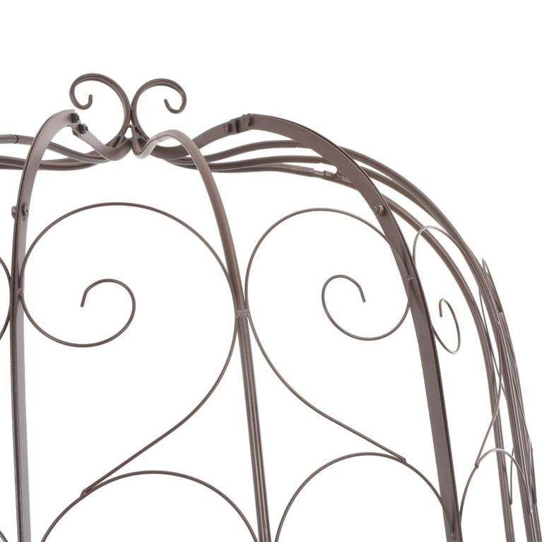 Tuinbank 95 cm ijzer antiekbruin MeubelReus